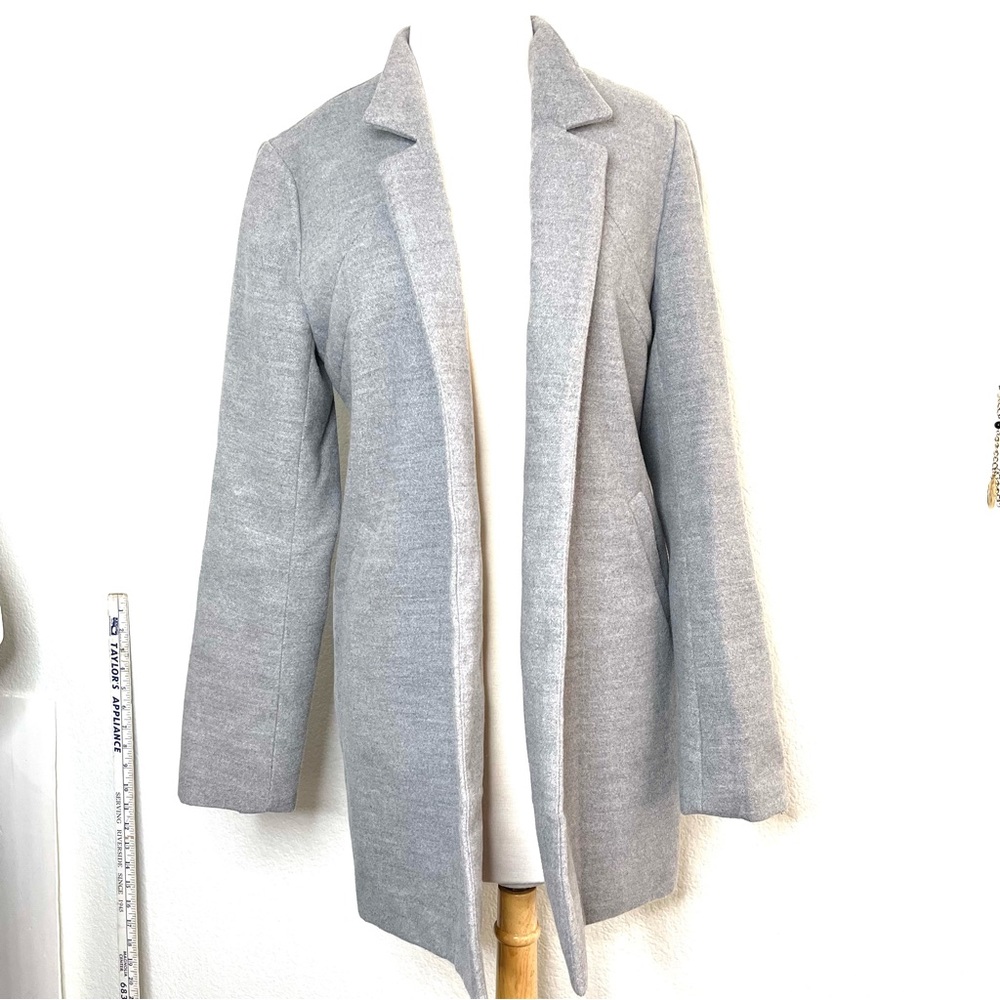 ALPHA & OMEGA Women’s Jacket Coat Front Long Sleeve Pockets